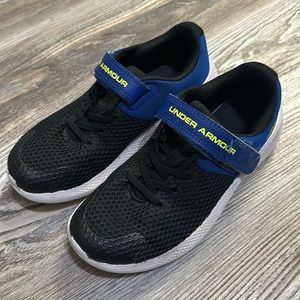 Boys Black Under Armour Sneakers 1.5 Big Kids